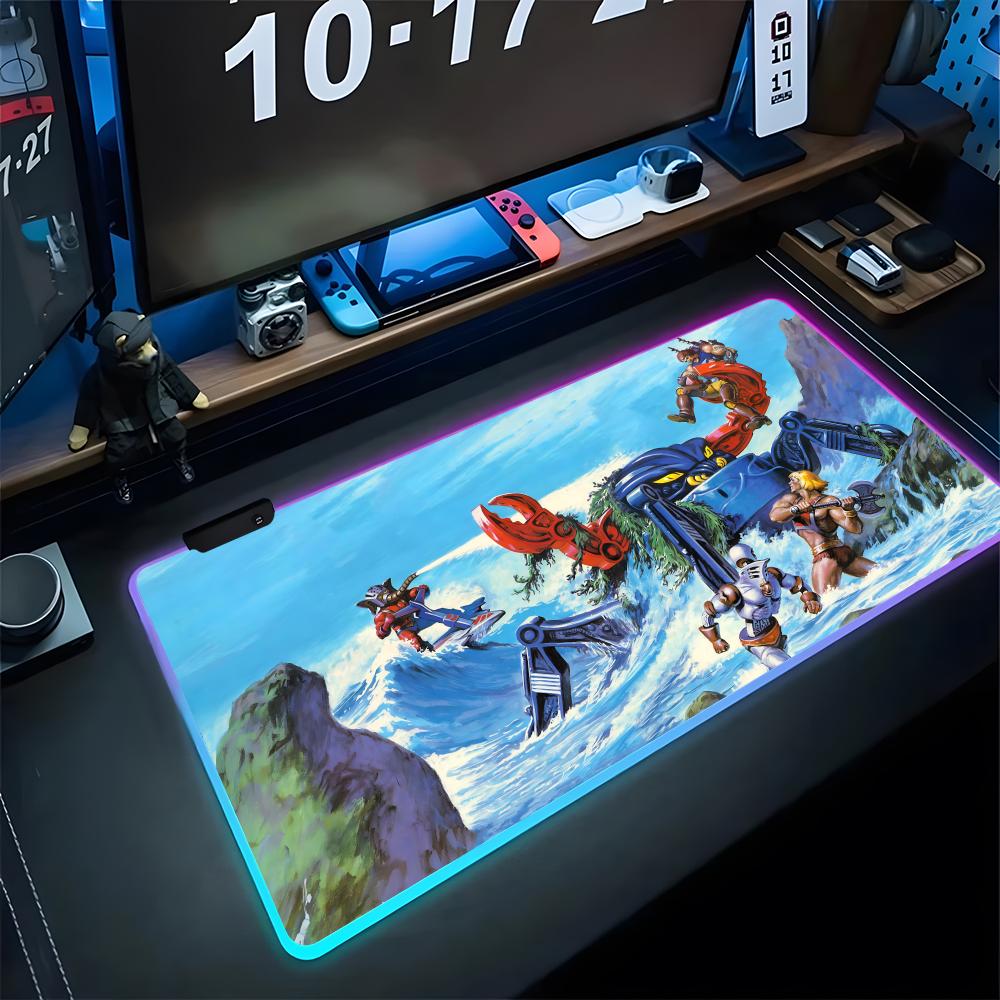 Gaming Keyboard No Rgb - Mouse Pad Gamer RGB He-Man Masters