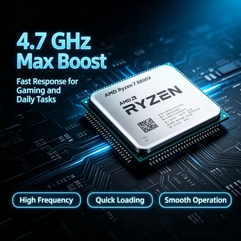 Processador AMD Ryzen 7 5800X  - Amd Cpu Ryzen 7 avaliação e preço