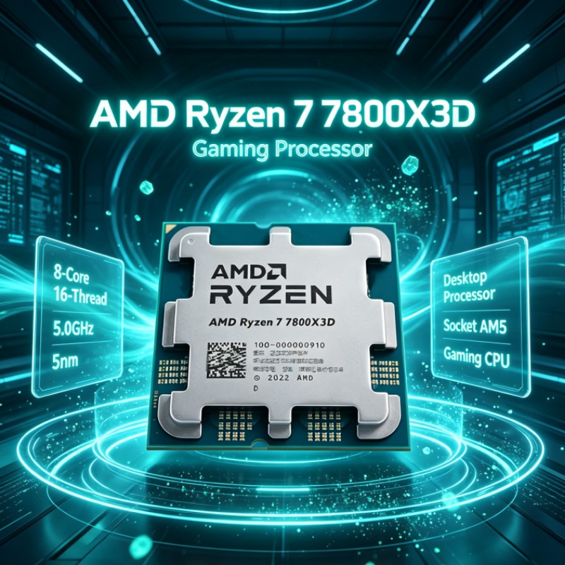 Processador AMD Ryzen 7 7800X3 - Amd Cpu Ryzen 7 avaliação e preço
